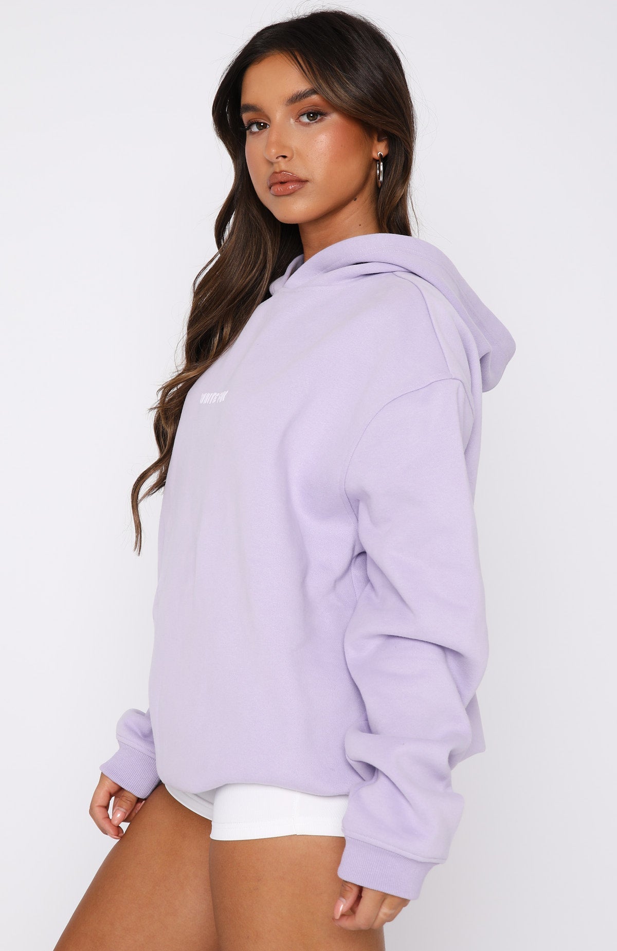 Trending Leisure Series Oversized Hoodie Lavender