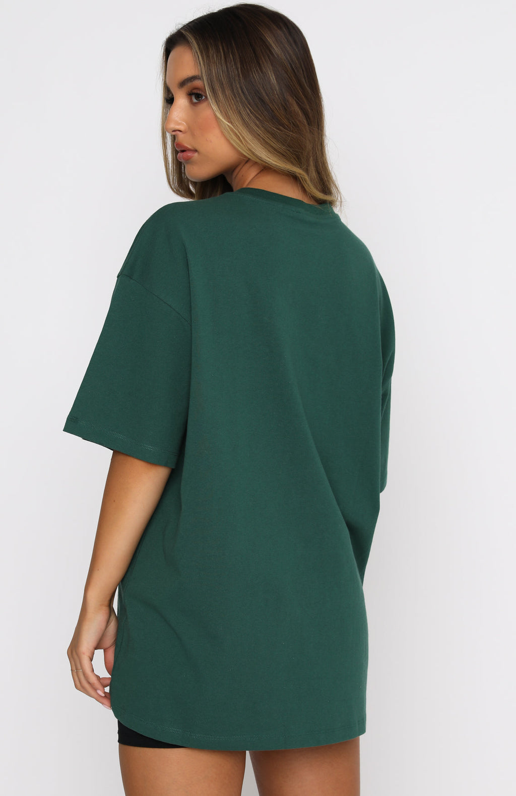 Trending Varsity Tee Green