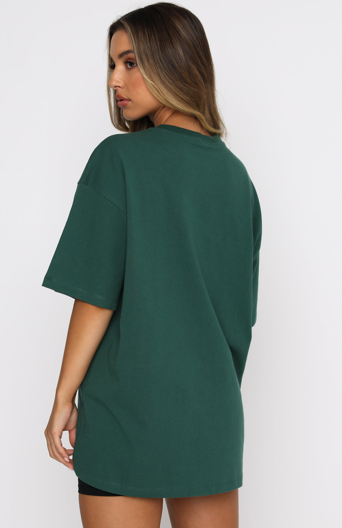 Trending Varsity Tee Green