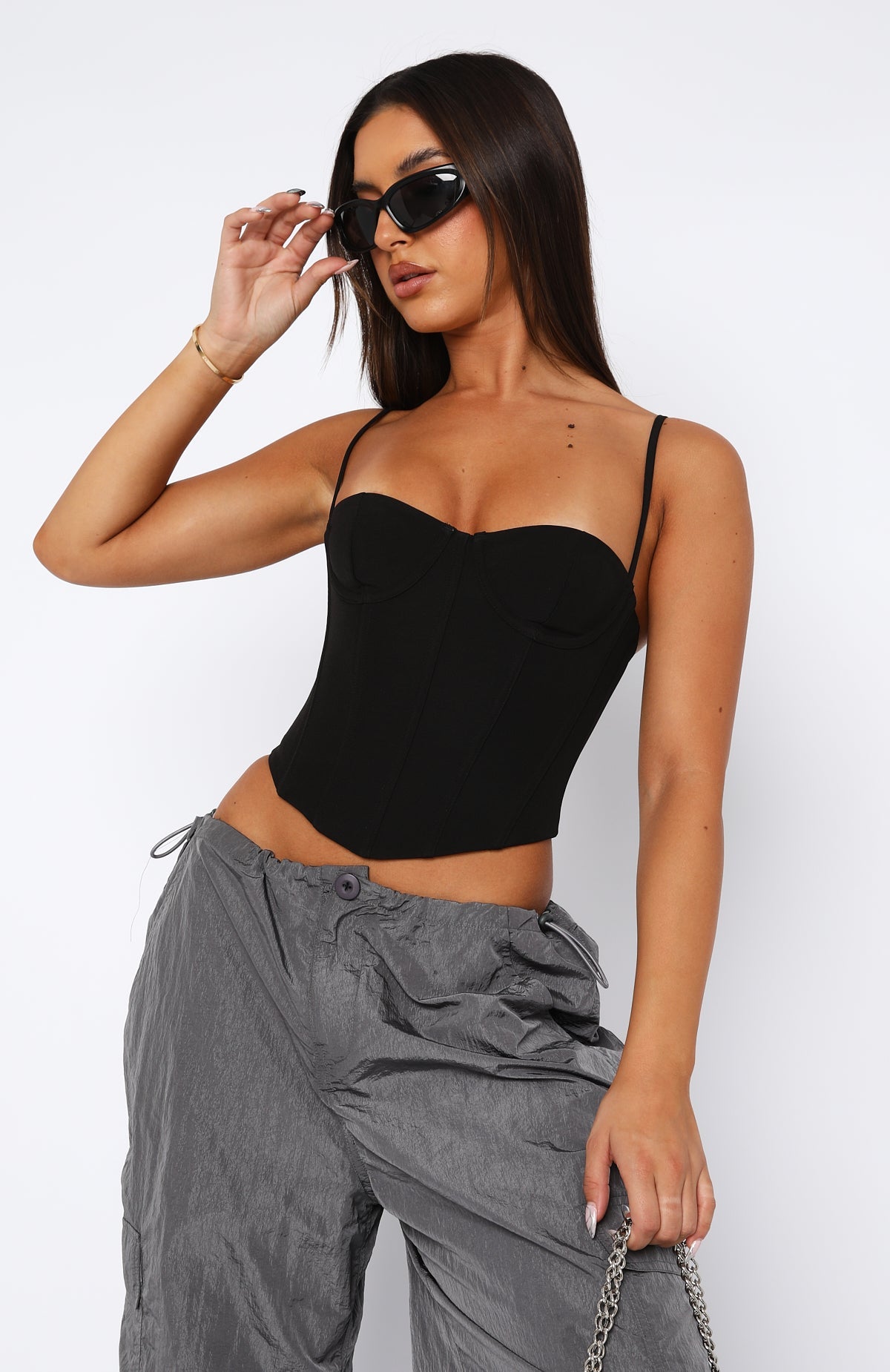 Trending In The Morning Bustier Black