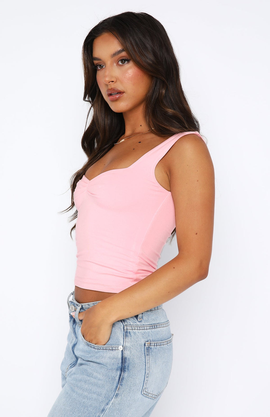 Trending Love Of Summer Top Baby Pink