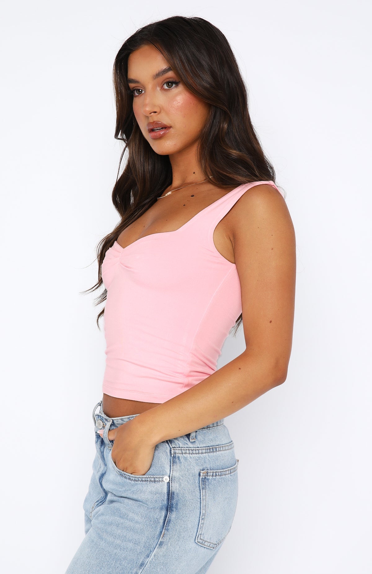 Trending Love Of Summer Top Baby Pink