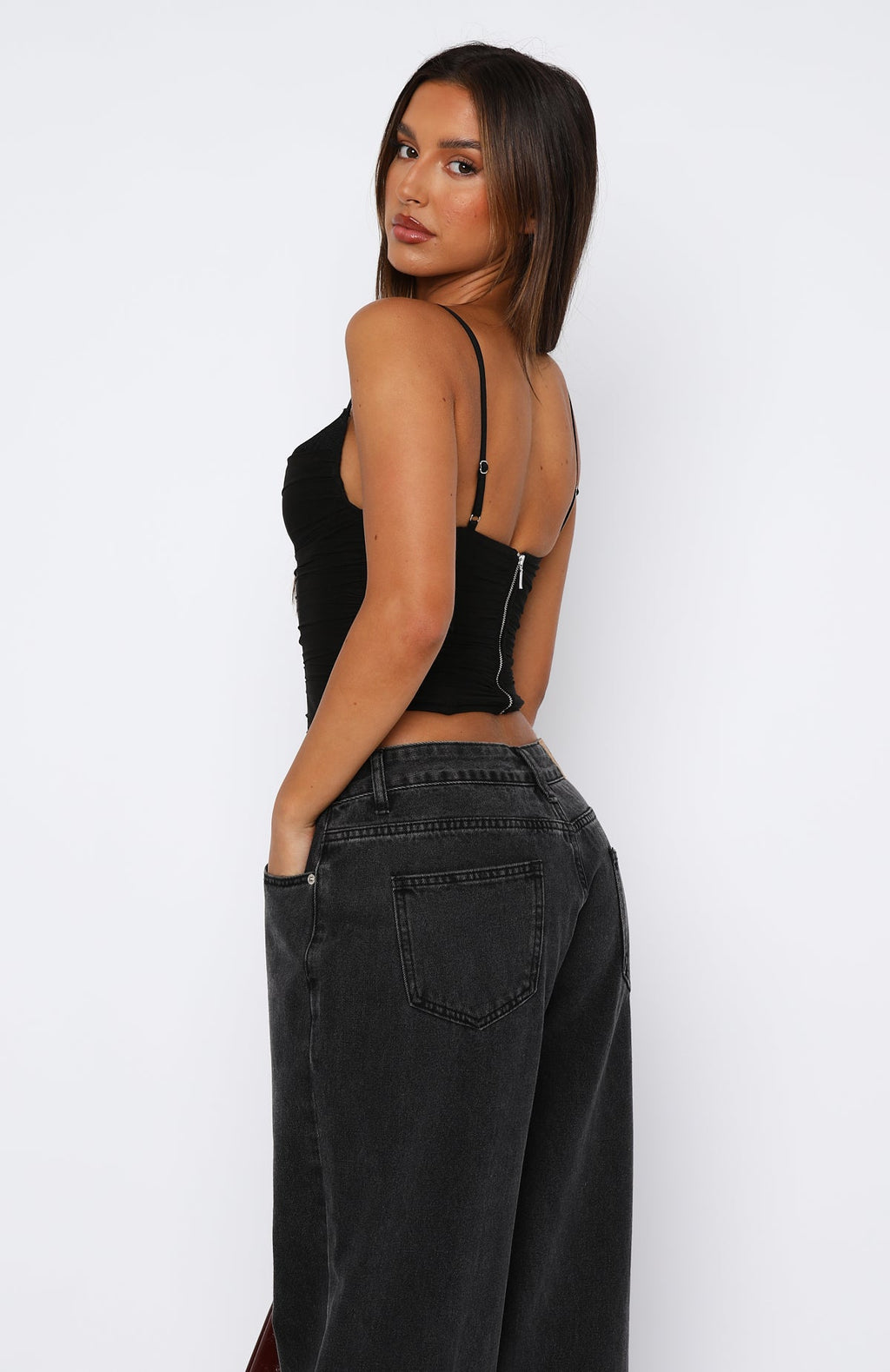 Trending Heavenly Hour Bustier Black