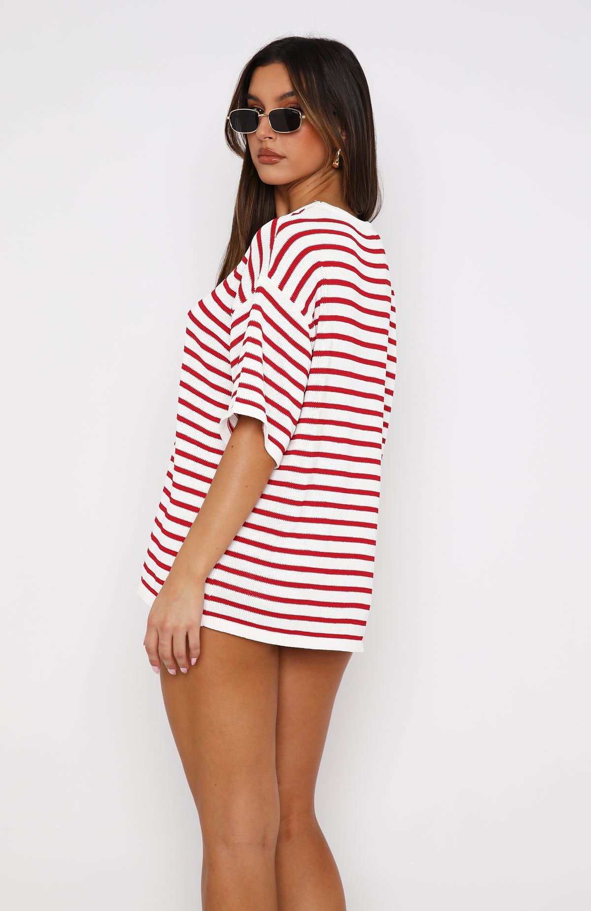 Trending All The Little Things Top Red Stripe