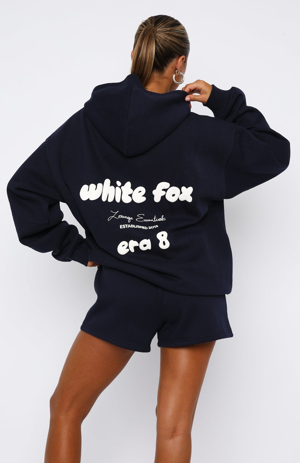 Trending Era 8 Zip Front Hoodie Nautical