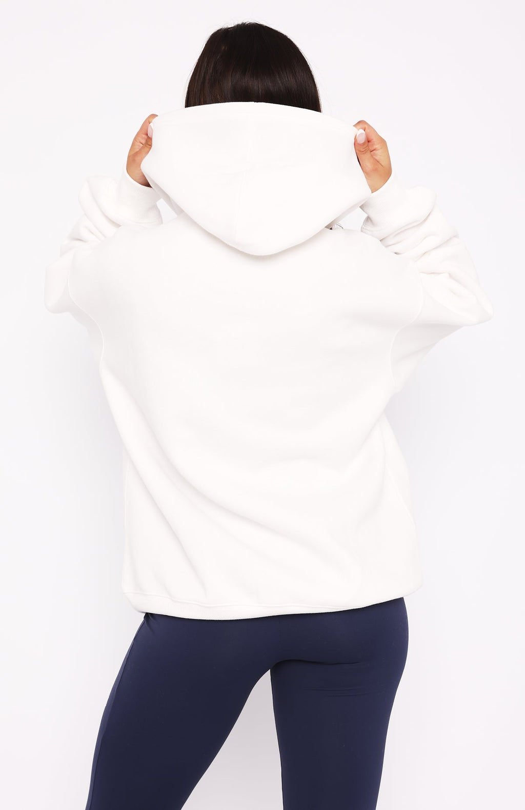 Trending Season 7 Zip Front Hoodie Snow