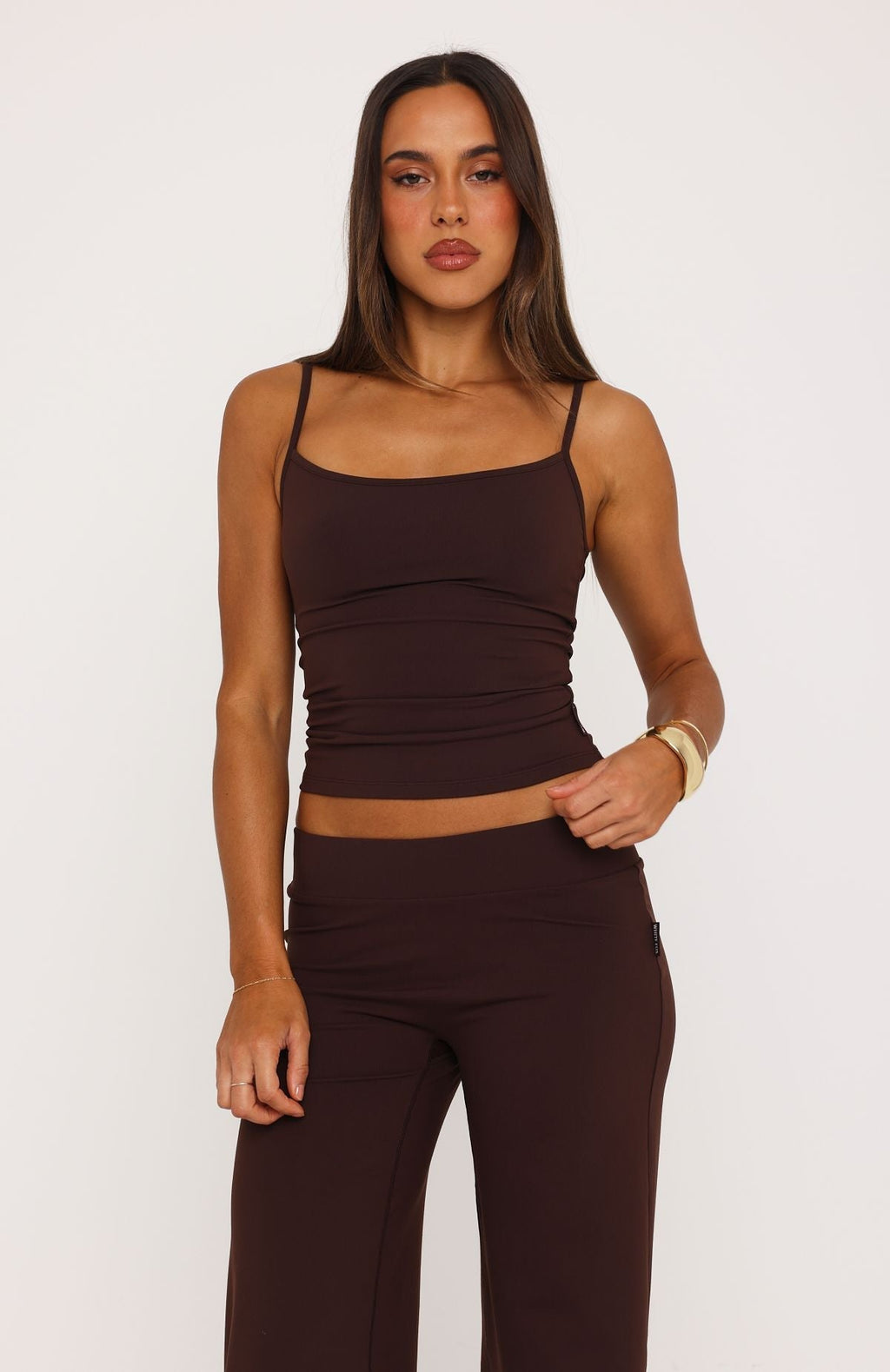 Trending Cant Go Wrong Singlet Chocolate