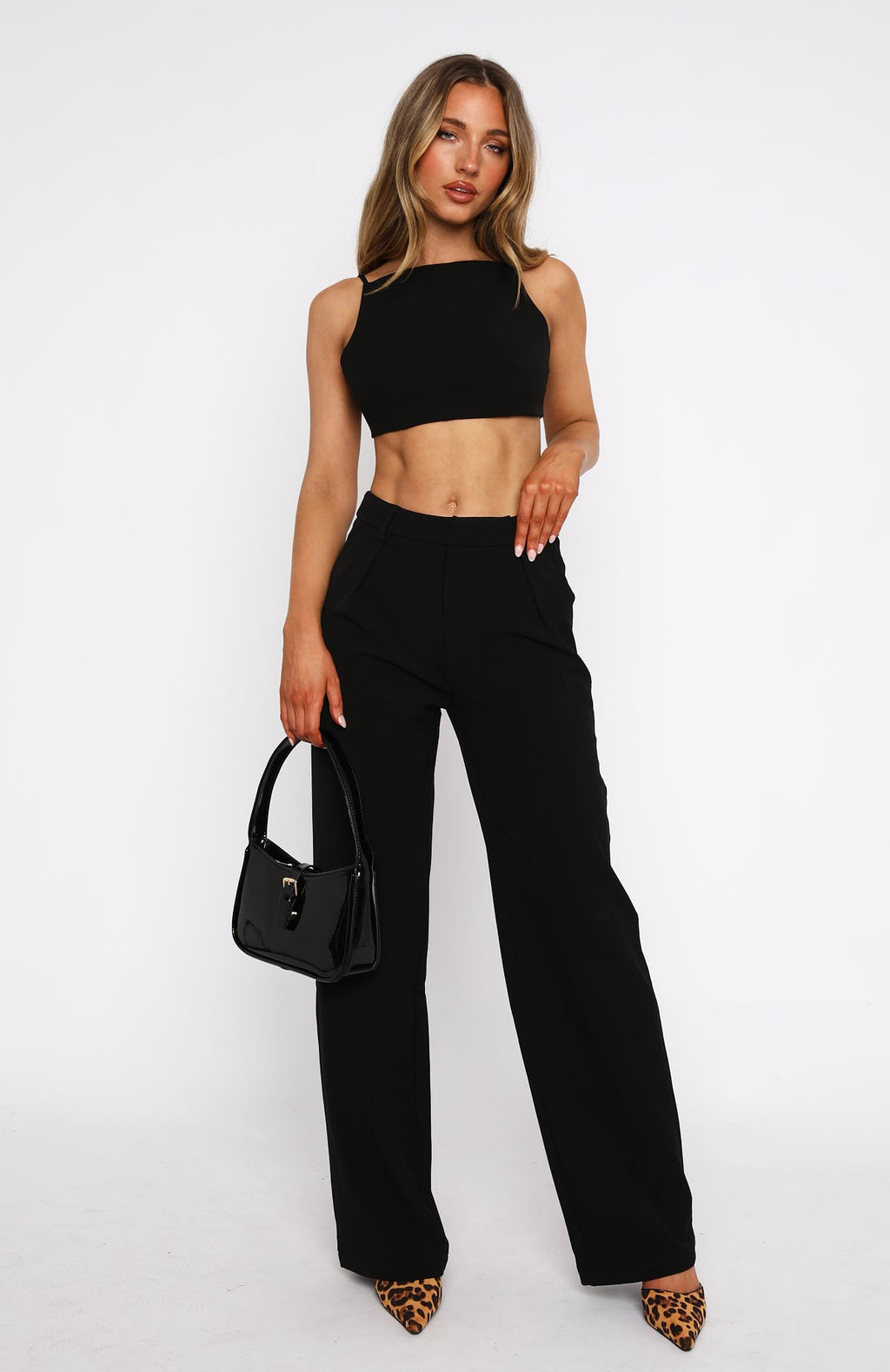 Trending One For The Team Pants Black