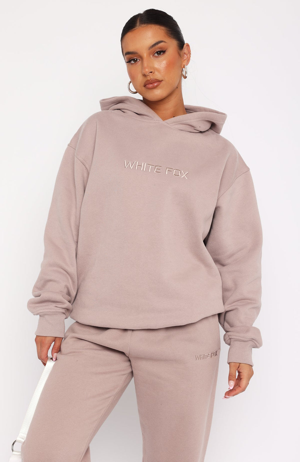 Trending Stay Lifted Oversized Hoodie Cinnamon