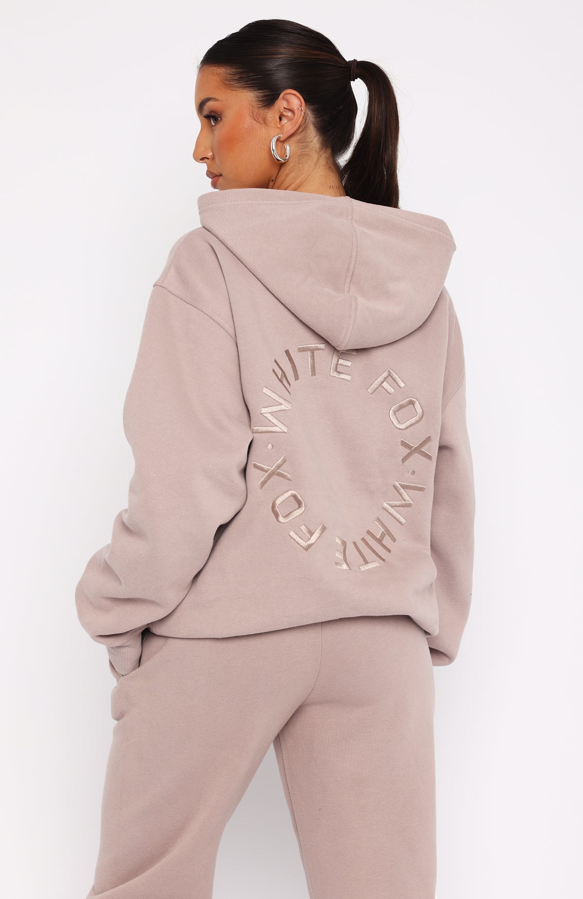 Trending Stay Lifted Oversized Hoodie Cinnamon