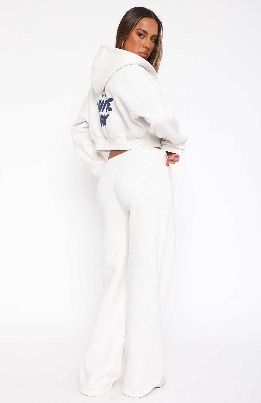 Trending Offstage Wide Leg Sweatpants Mineral Grey