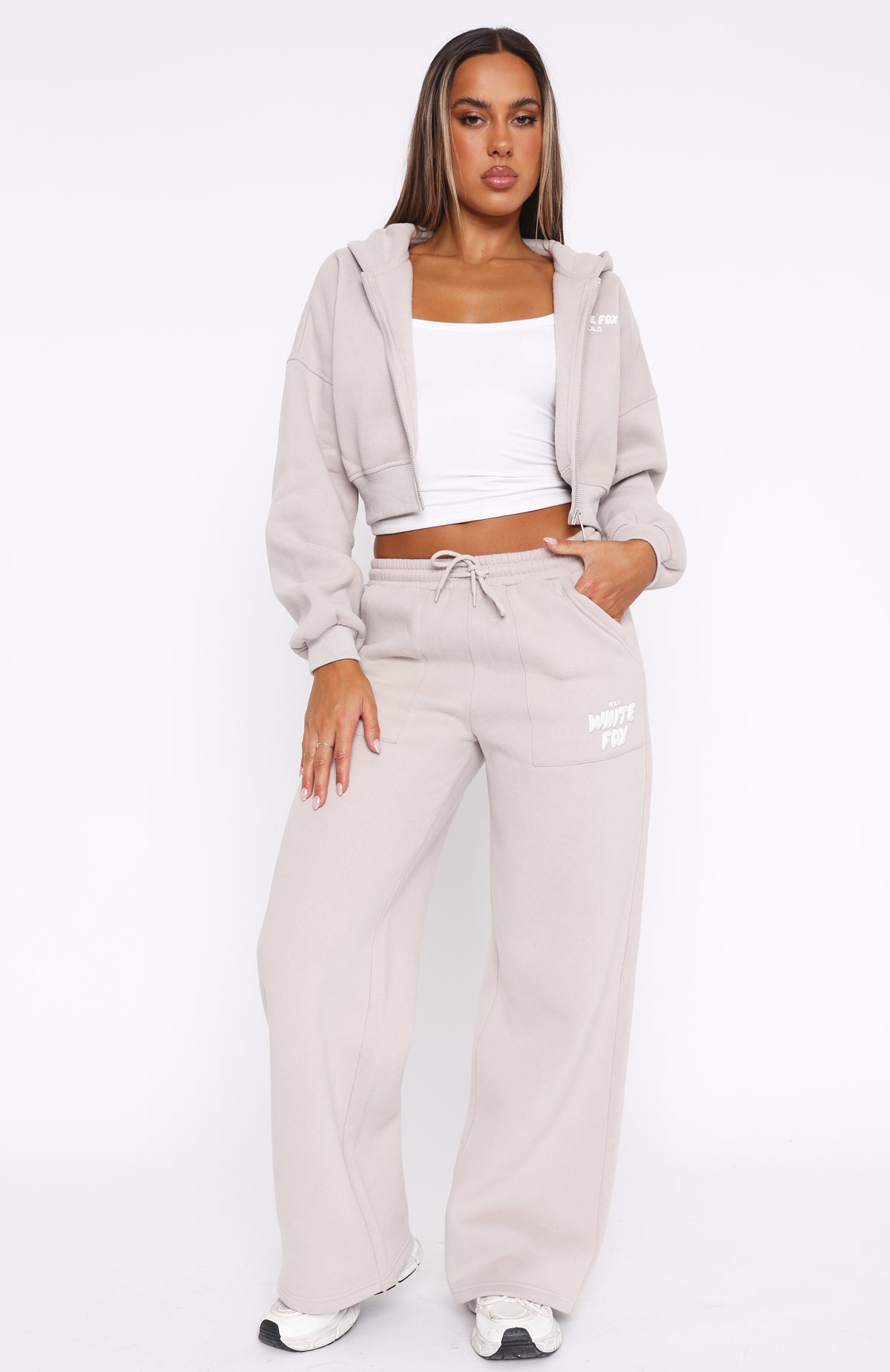 Trending Offstage Wide Leg Sweatpants Moon