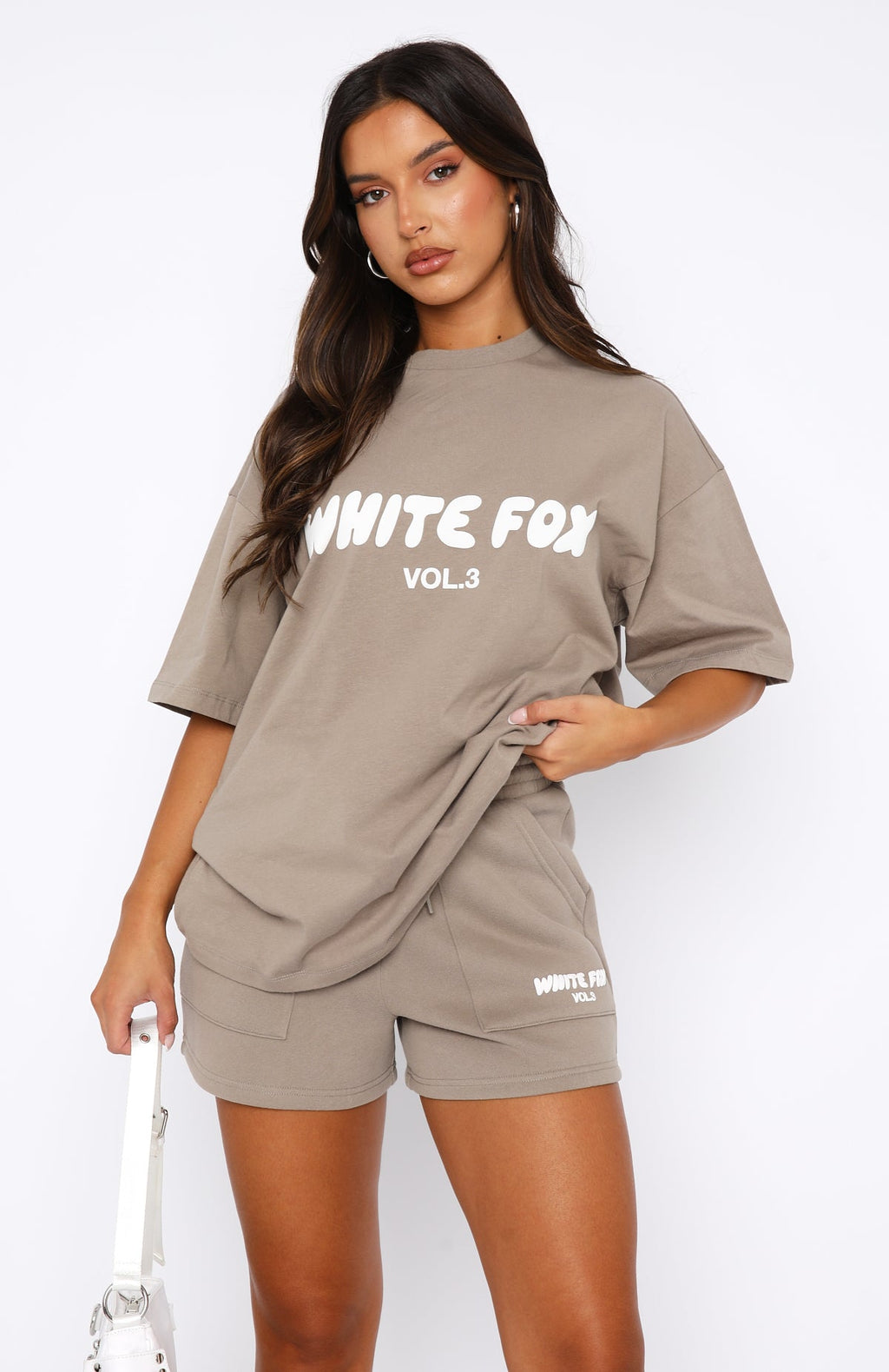 Trending Offstage Oversized Tee Fawn