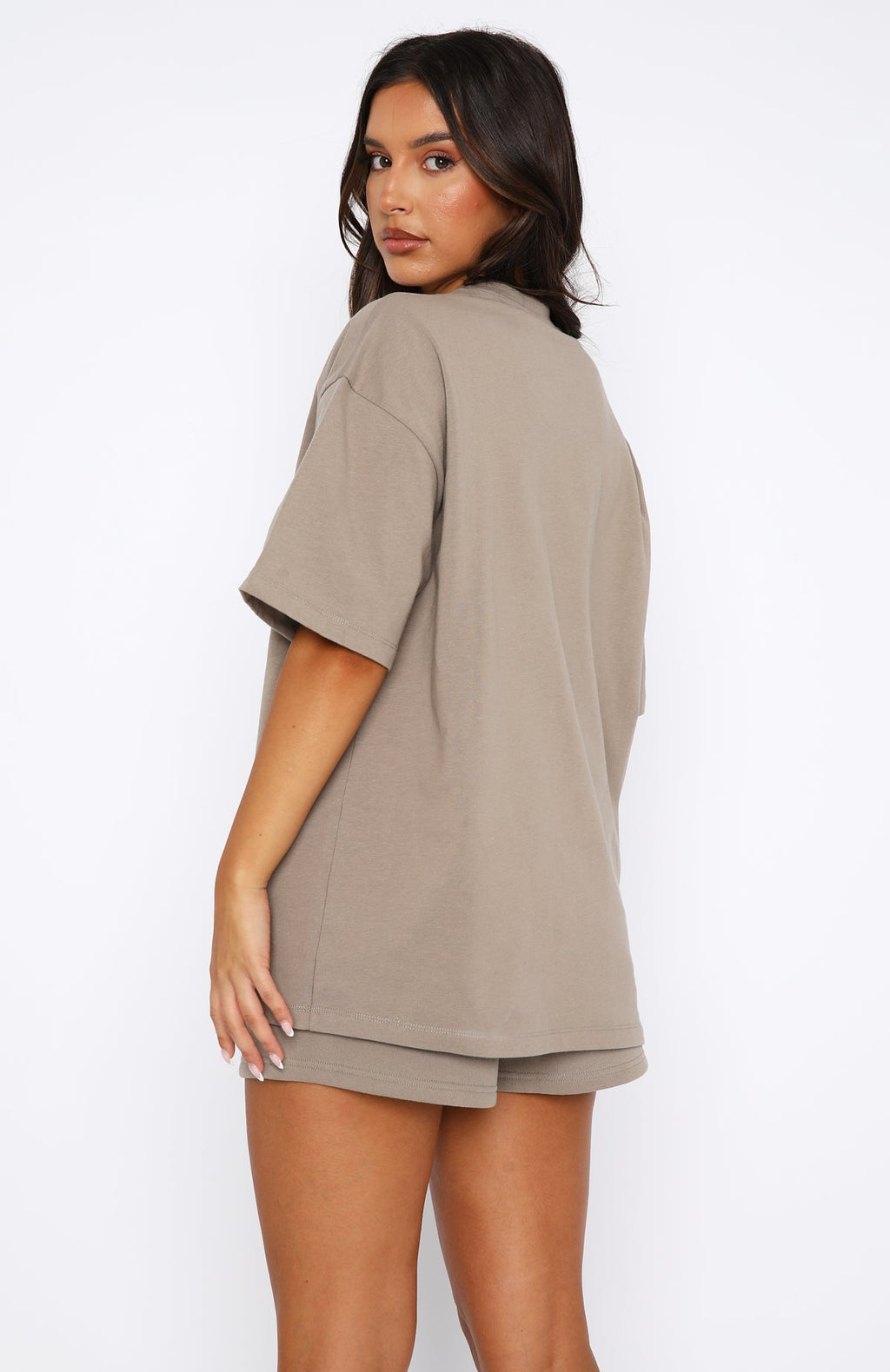Trending Offstage Oversized Tee Fawn