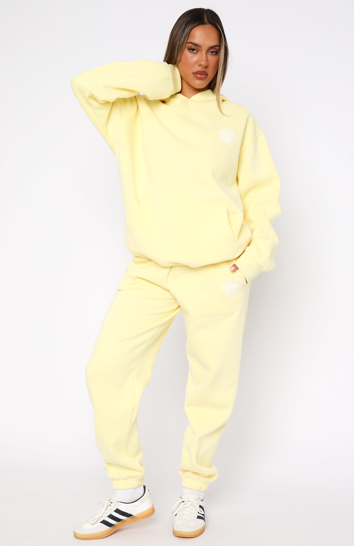 Trending With Love Always Sweatpants Lemon