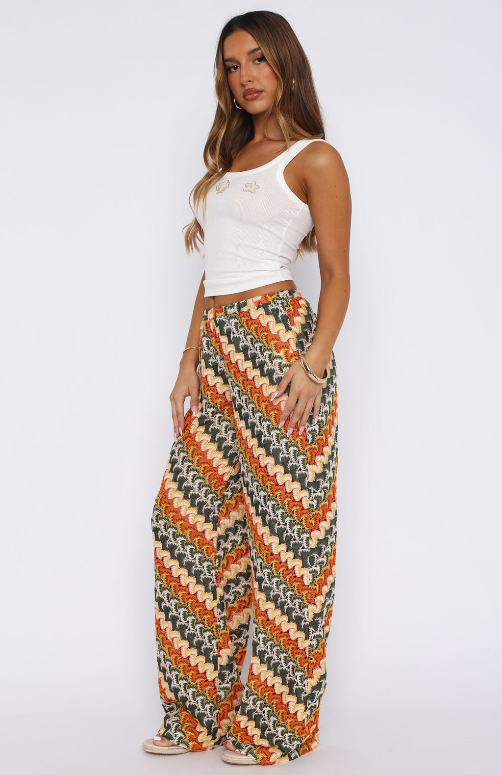 Trending Long Desire Pants Tropics
