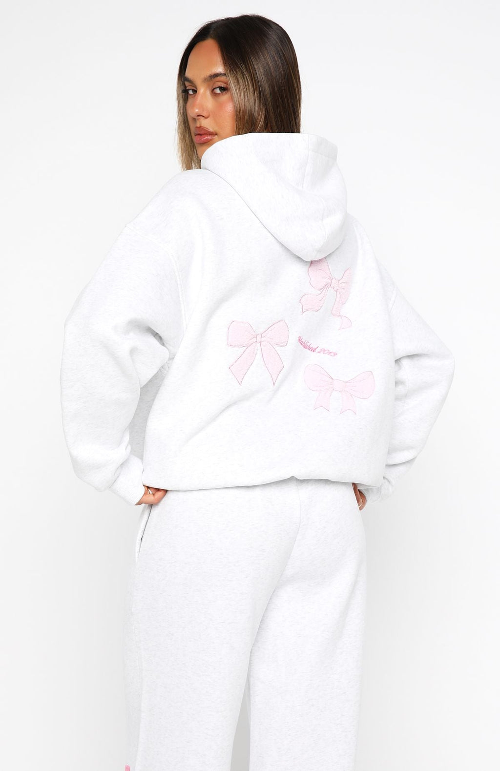 Trending Daydreamers Madeline Oversized Hoodie Grey Marle