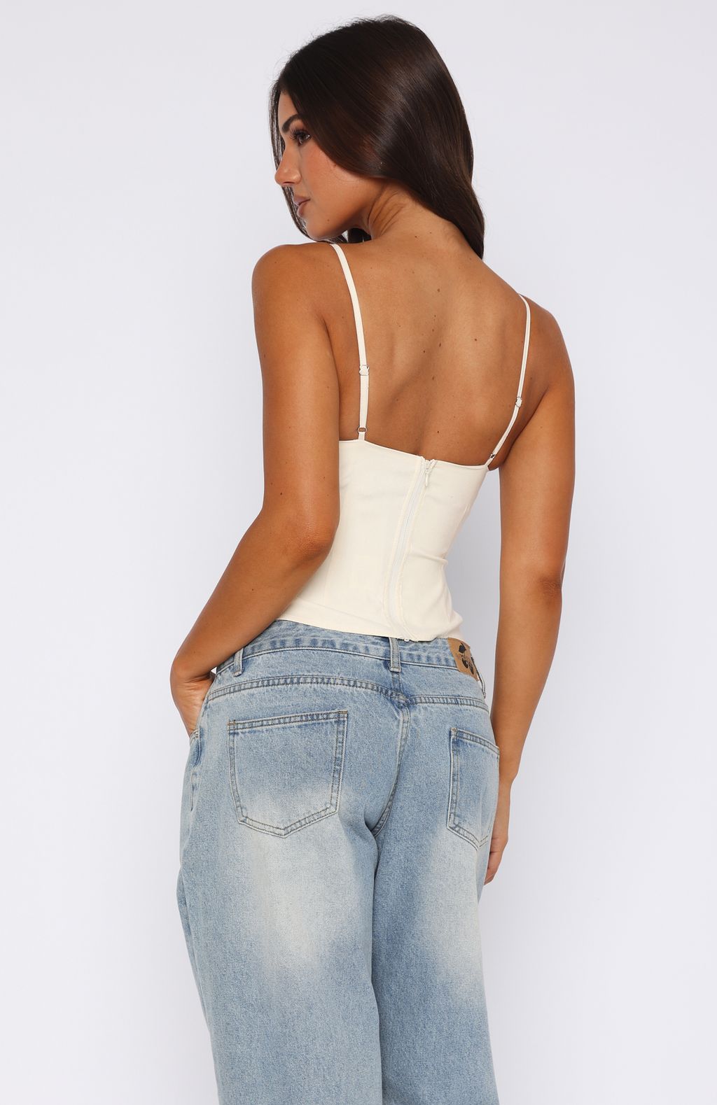 Trending Have A Nice Day Top Off White