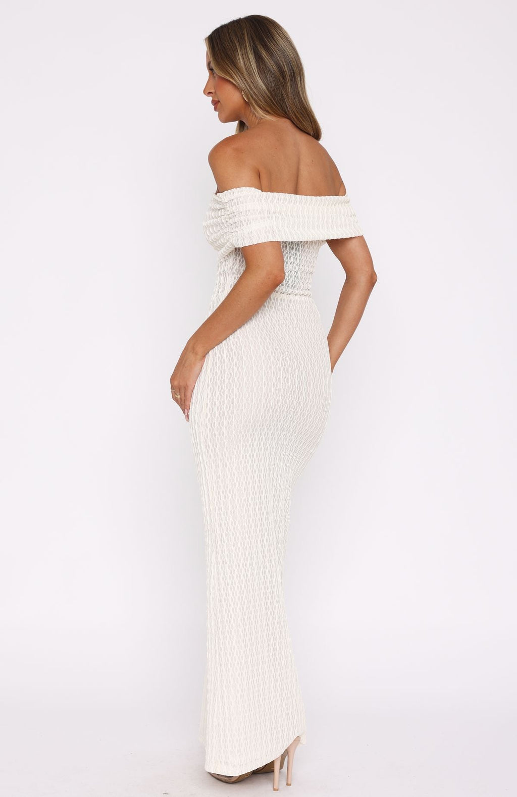 Trending Unwritten Chapters Maxi Dress Off White