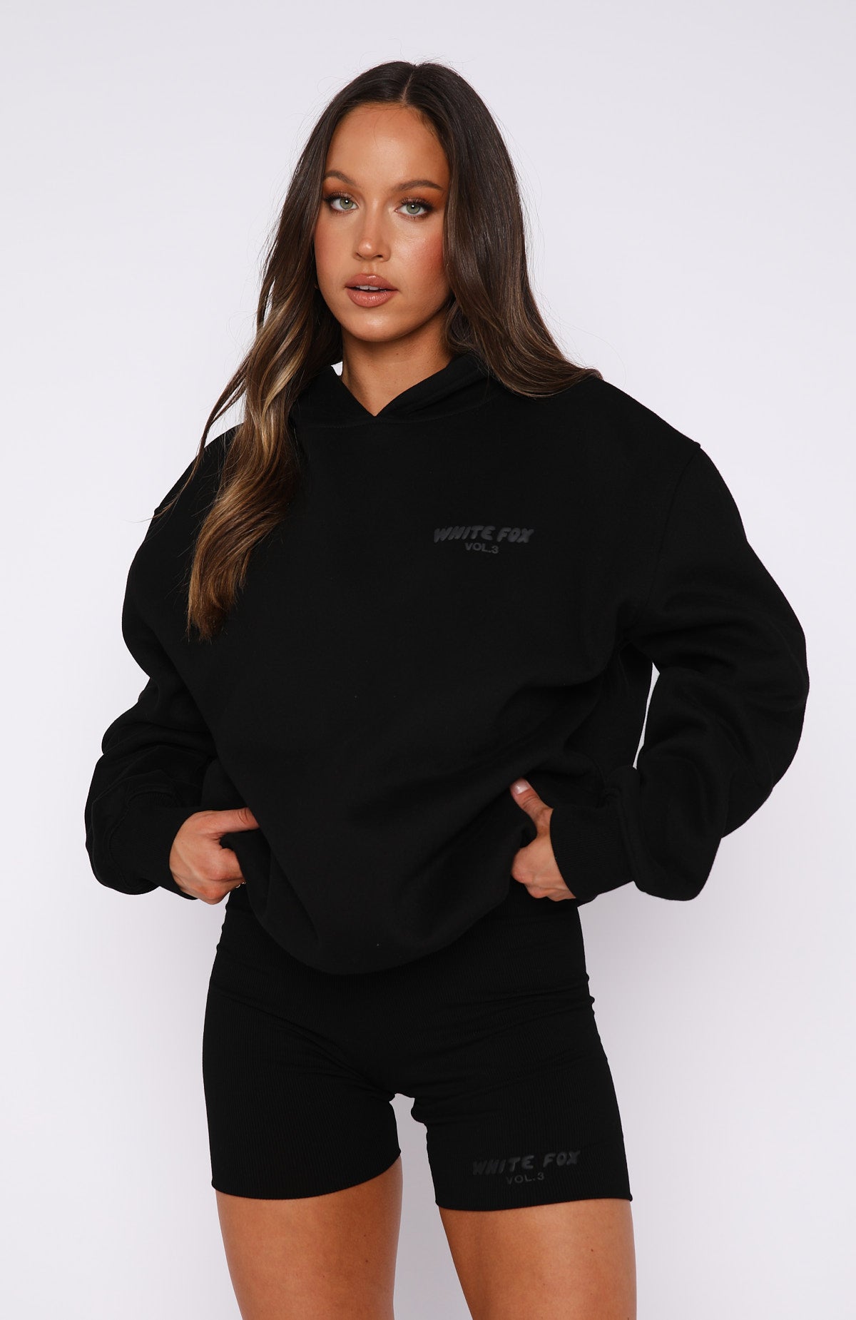 Trending Offstage Ribbed Bike Shorts Onyx