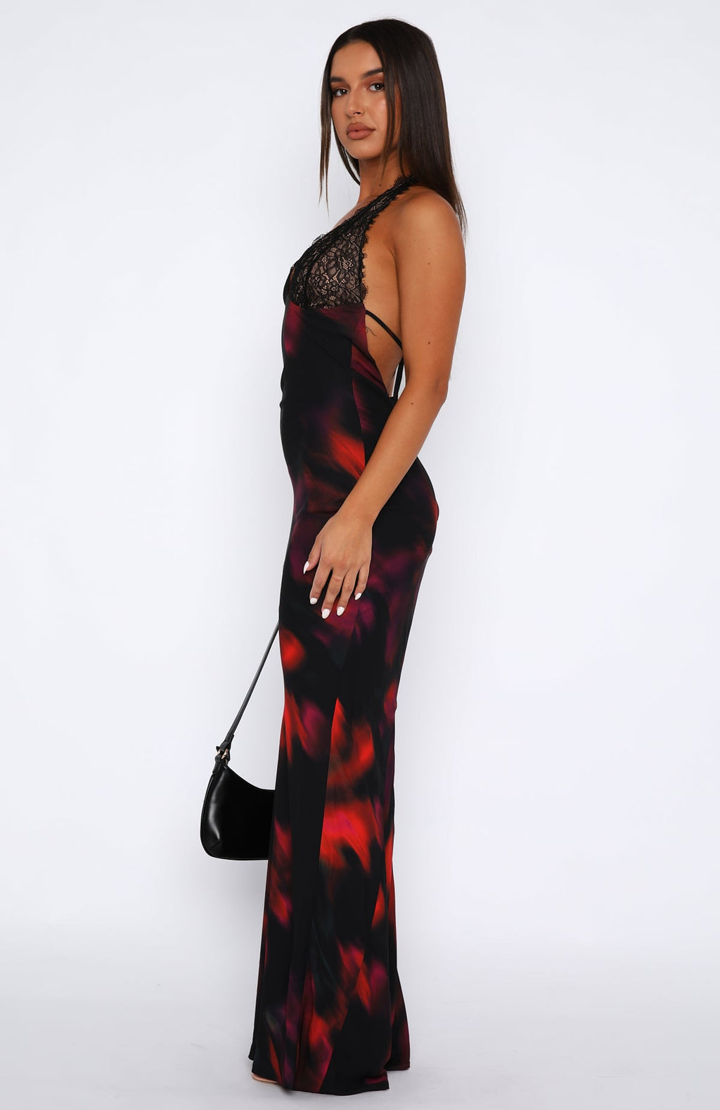 Trending Beyond The Stars Maxi Dress Sangria Floral