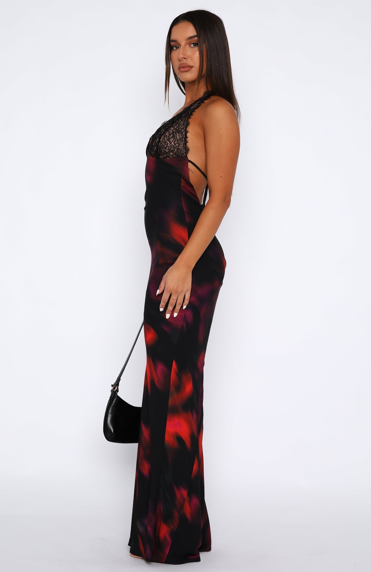 Trending Beyond The Stars Maxi Dress Sangria Floral