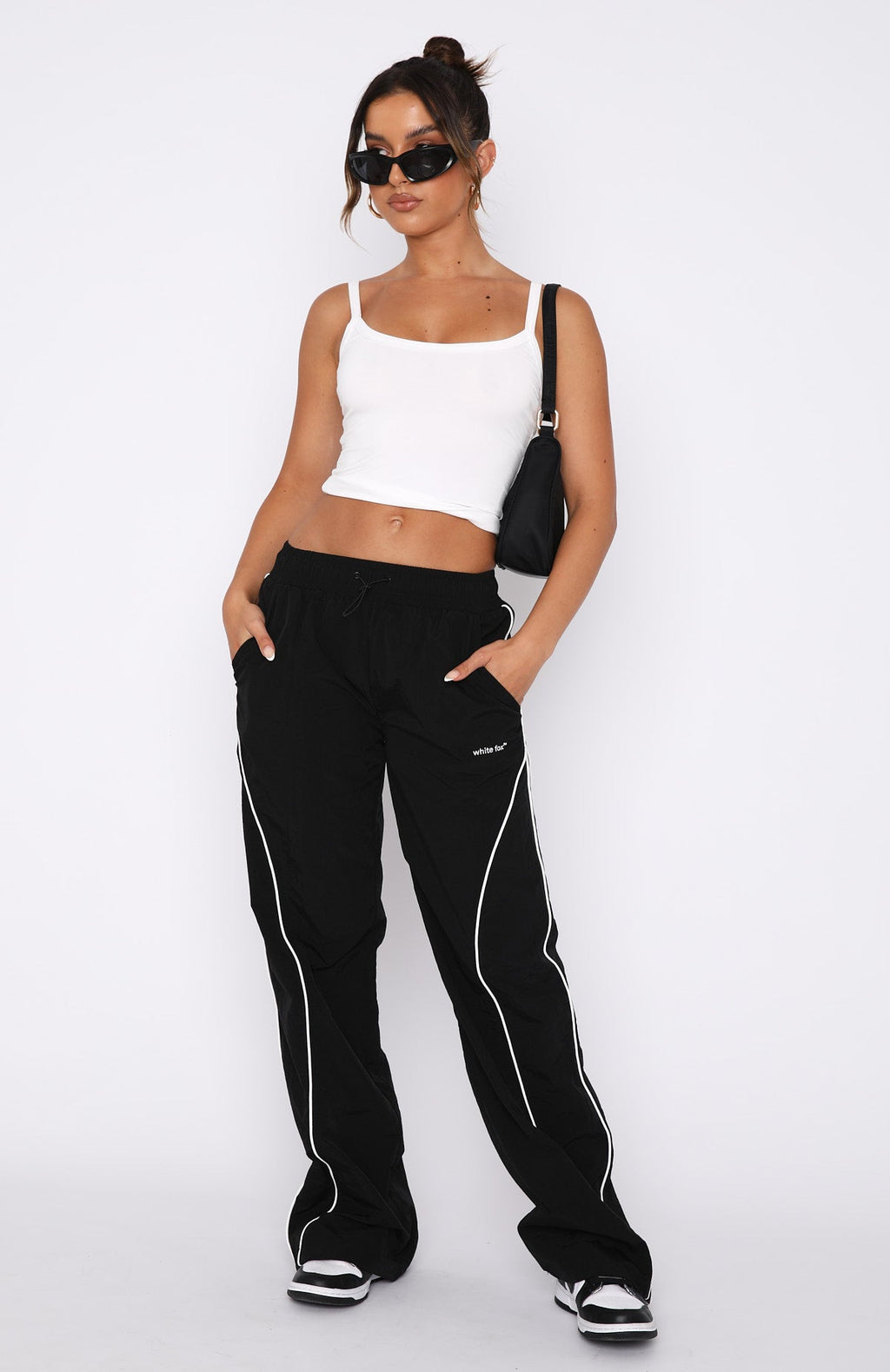 Trending Unphased Track Pants Black