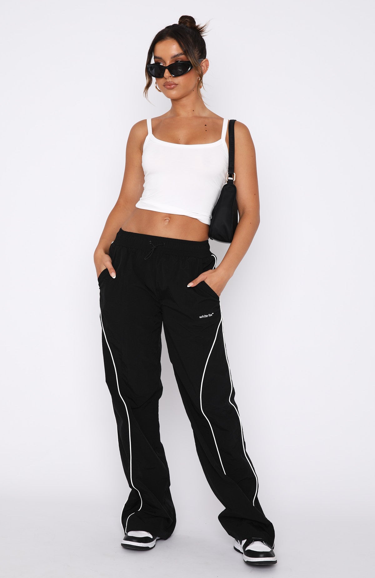 Trending Unphased Track Pants Black