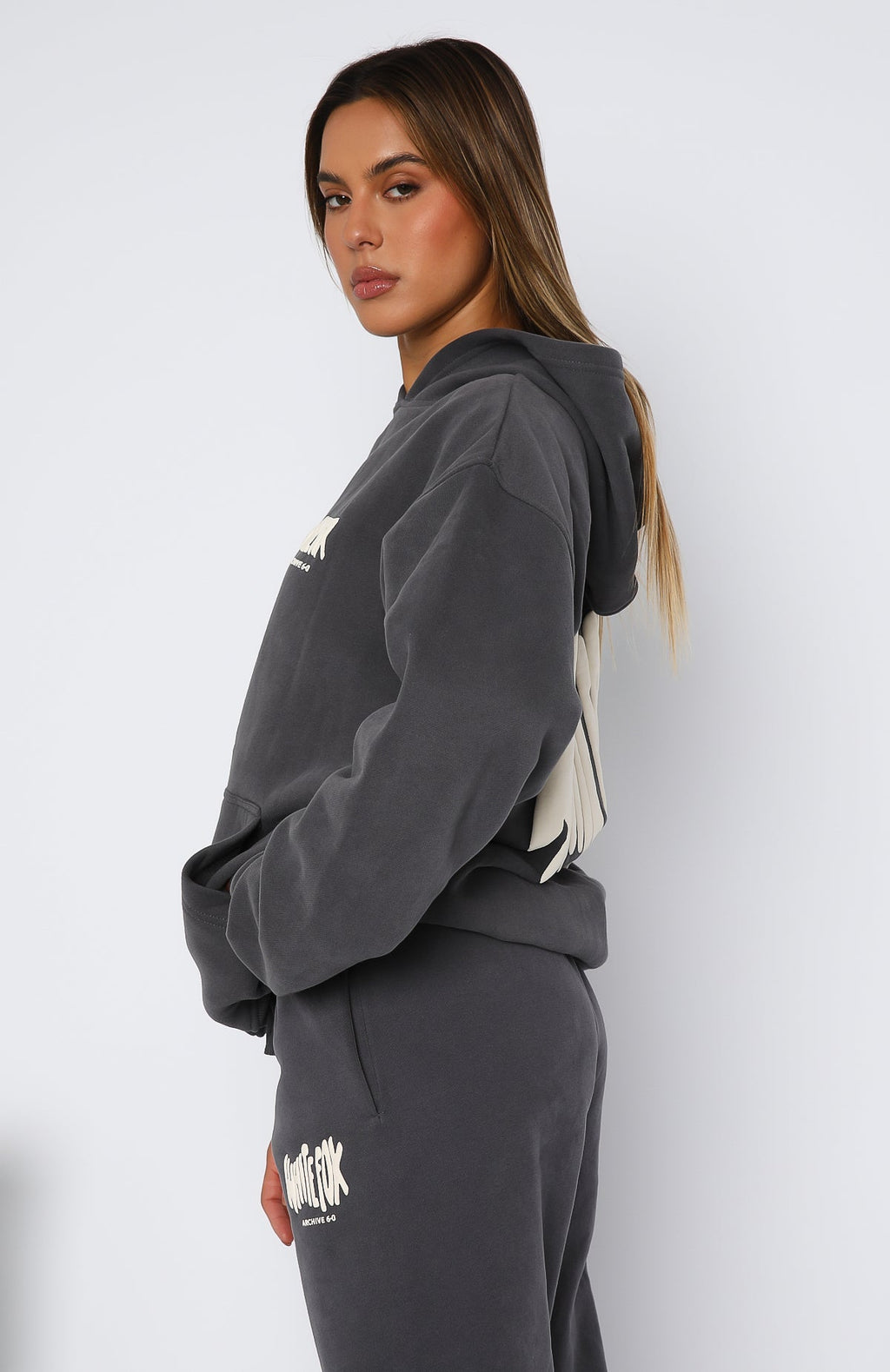 Trending Archive 6.0 Oversized Hoodie Ash