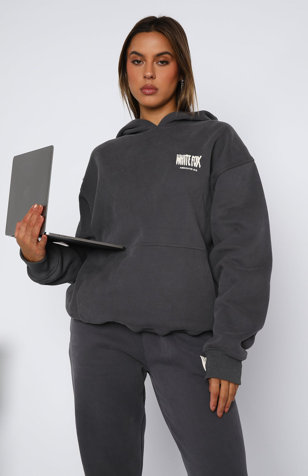 Trending Archive 6.0 Oversized Hoodie Ash