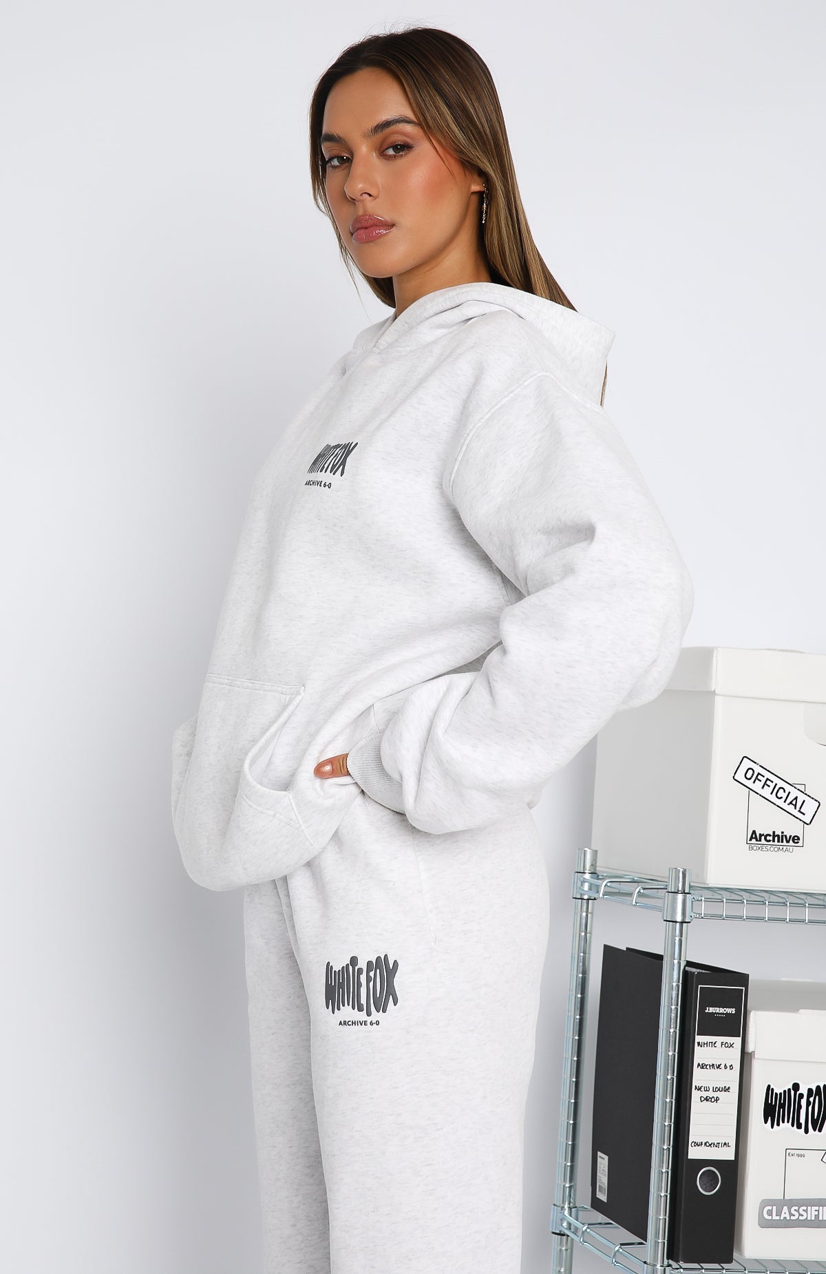 Trending Archive 6.0 Oversized Hoodie Haze