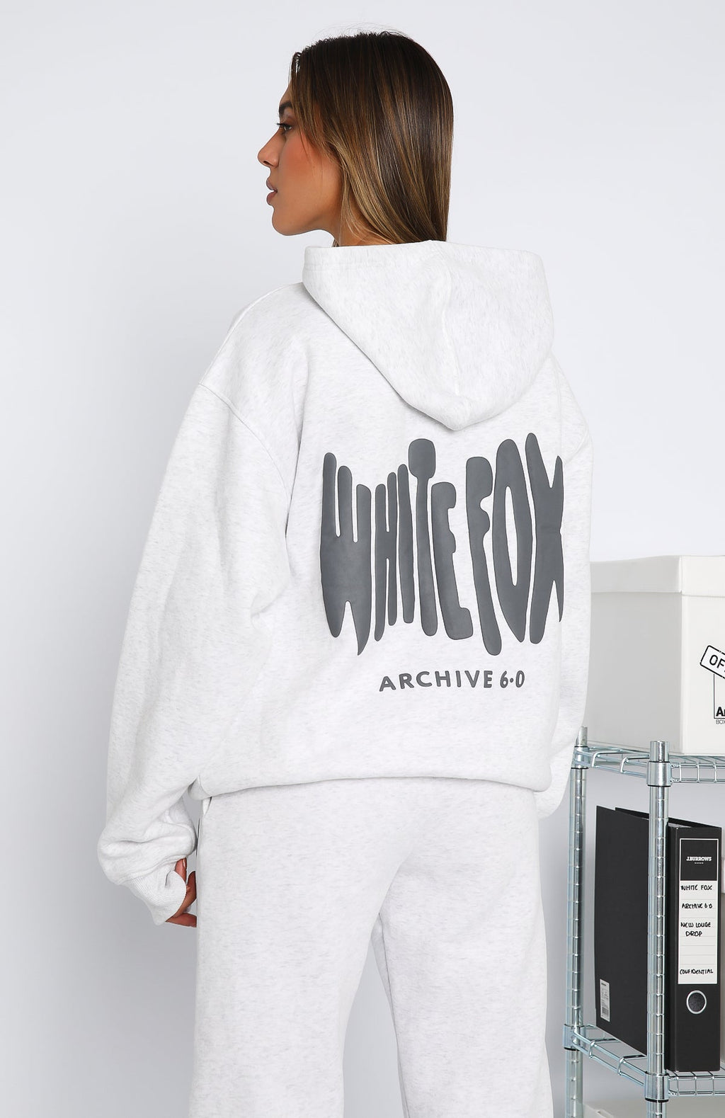 Trending Archive 6.0 Oversized Hoodie Haze