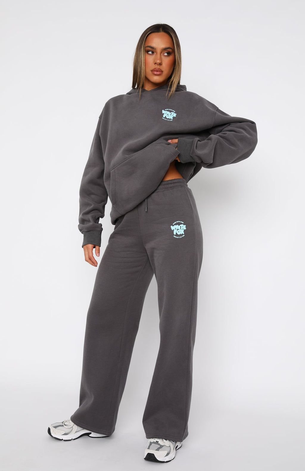 Trending With Love For You Wide Leg Sweatpants Volcanic