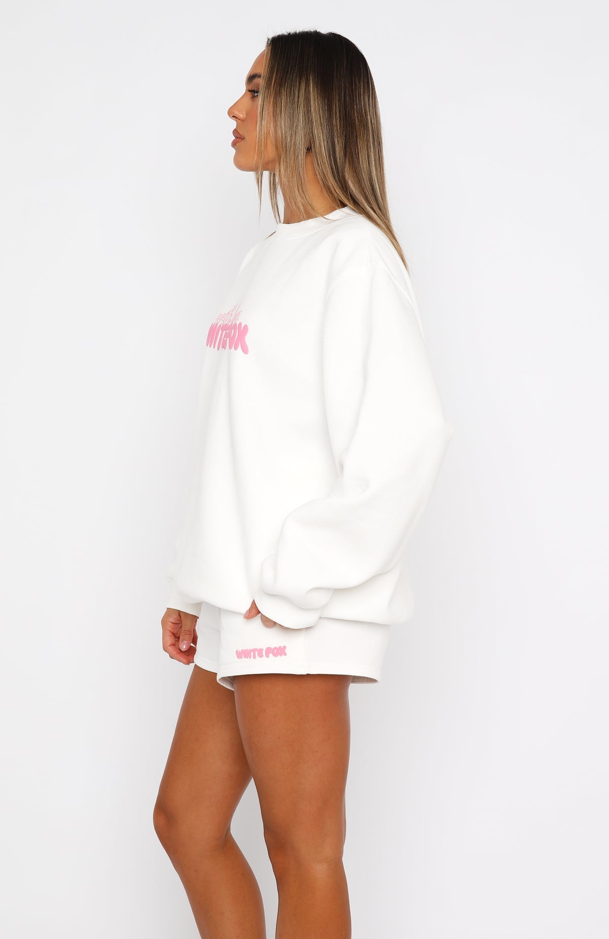 Trending With Love Forever Oversized Sweater White