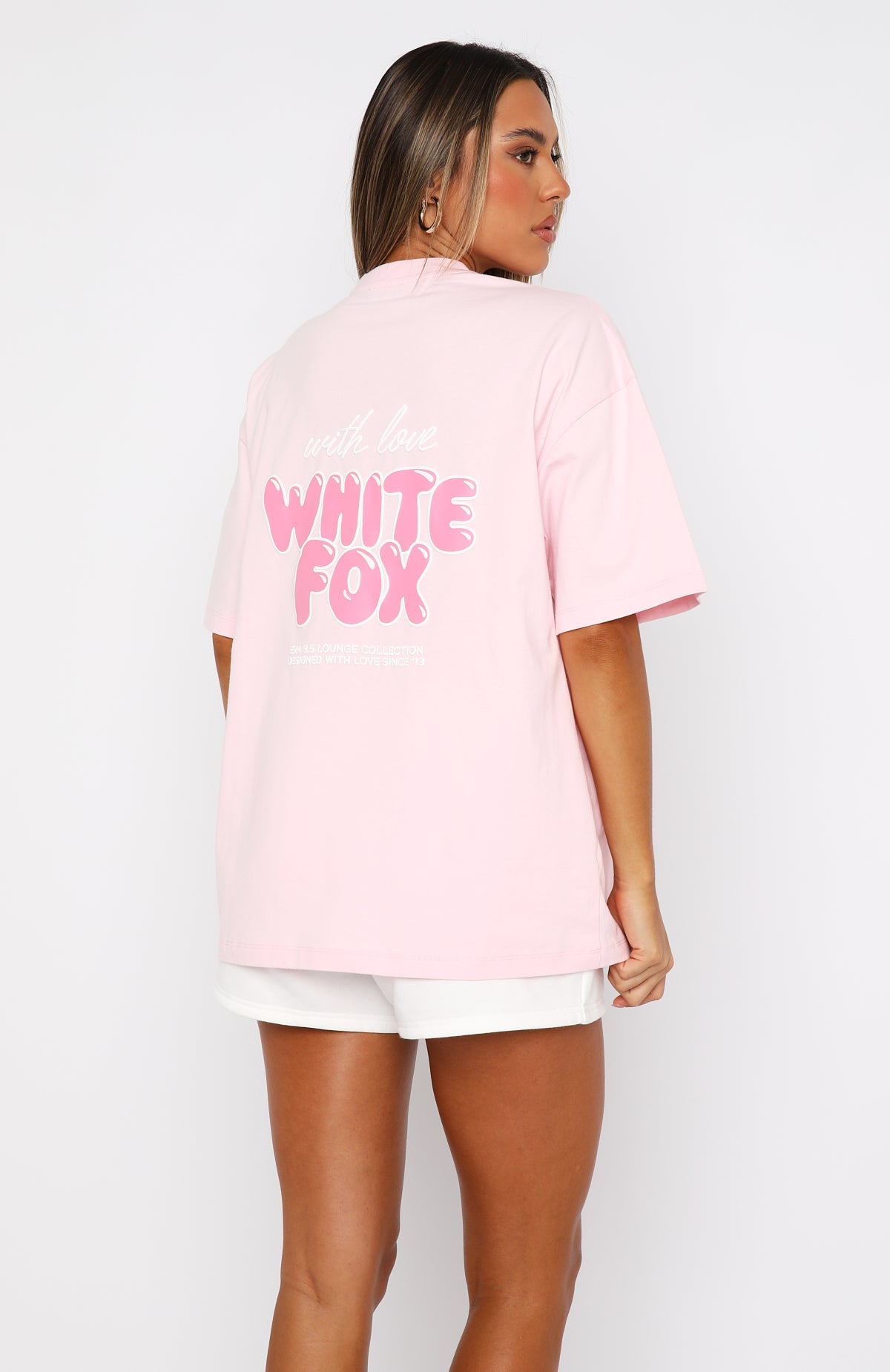 Trending With Love Always Oversized Tee Baby Pink