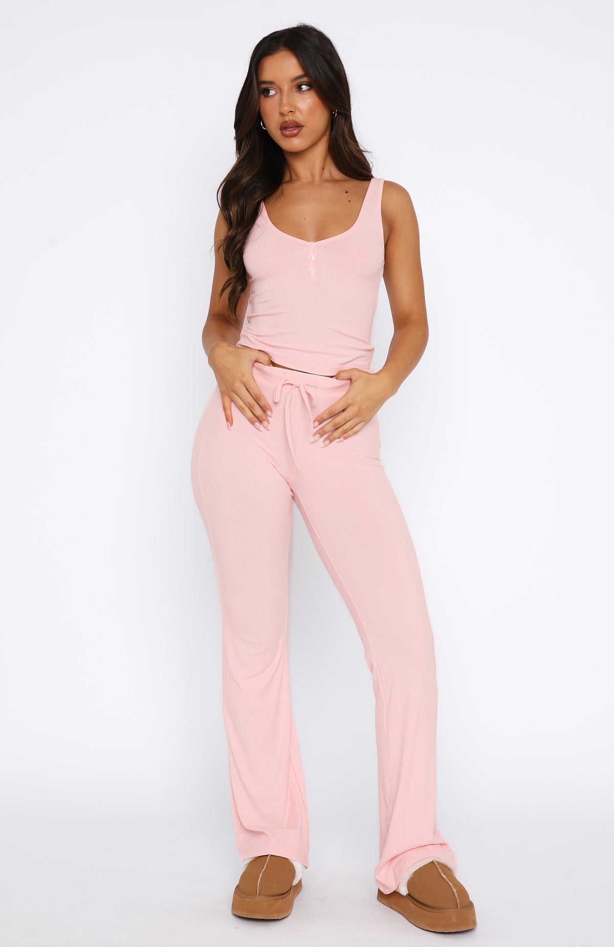 Trending Daydreaming Pyjama Set Baby Pink