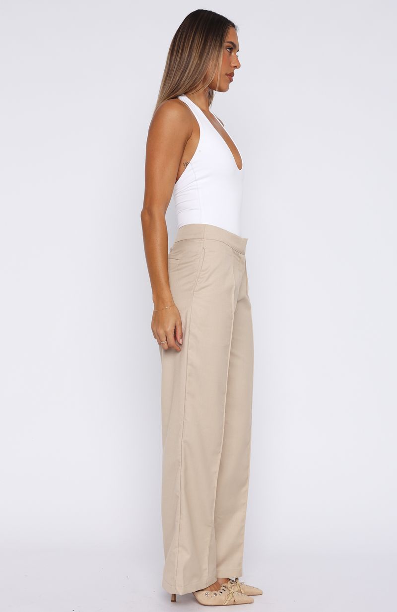 Trending Keep It Cool Pants Beige