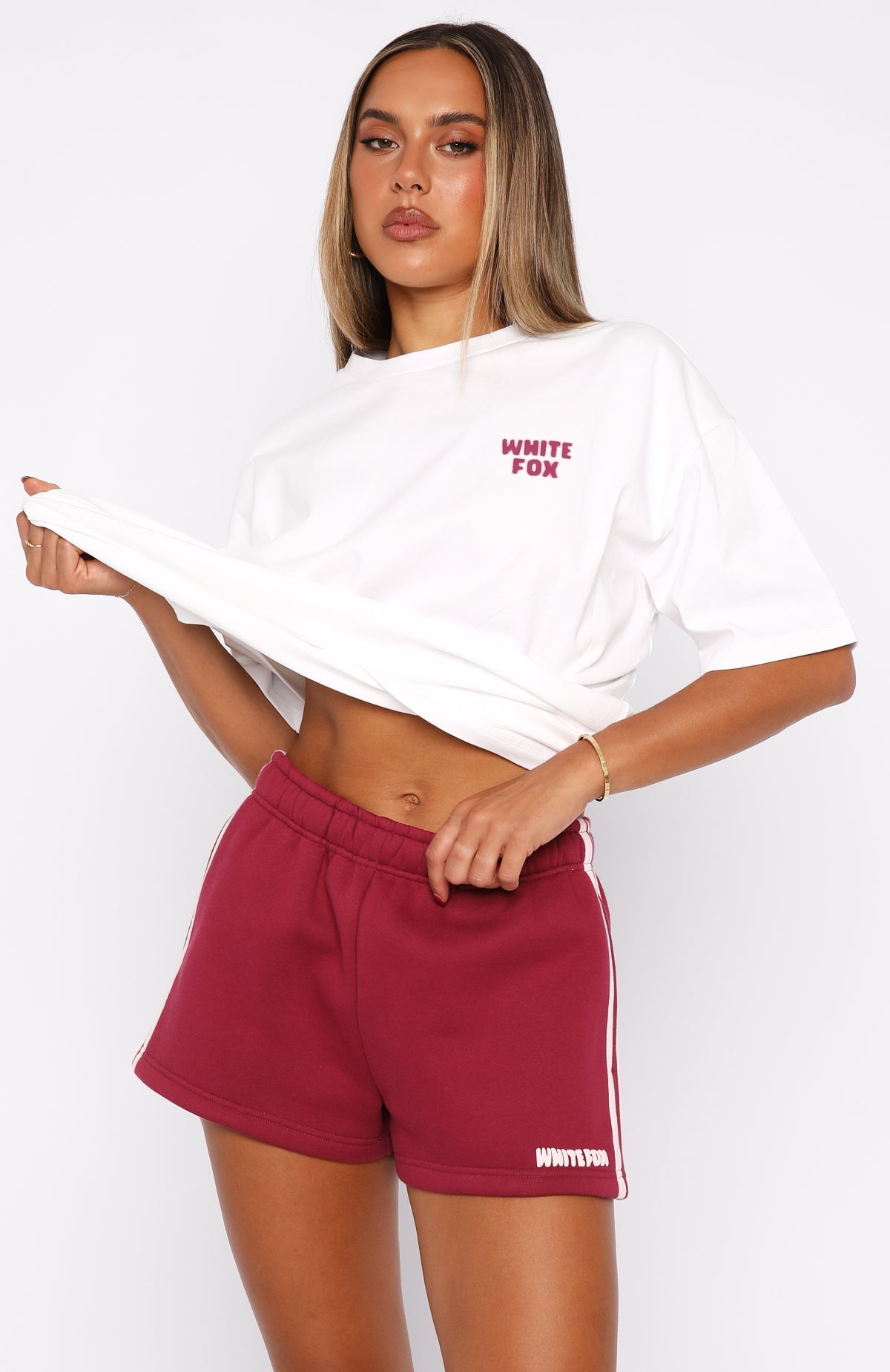 Trending 11th Street Out & About Lounge Shorts Raspberry Jelly