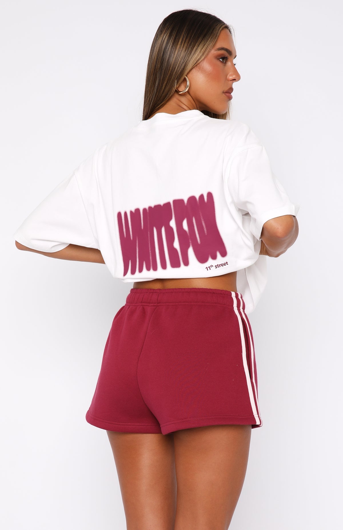 Trending 11th Street Out & About Lounge Shorts Raspberry Jelly