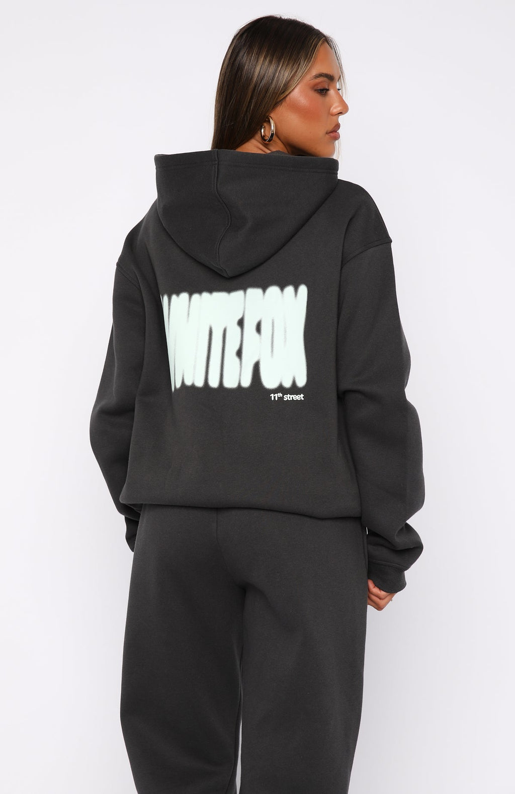 Trending 11th Street New York Or Nowhere Oversized Hoodie Matcha Crumble