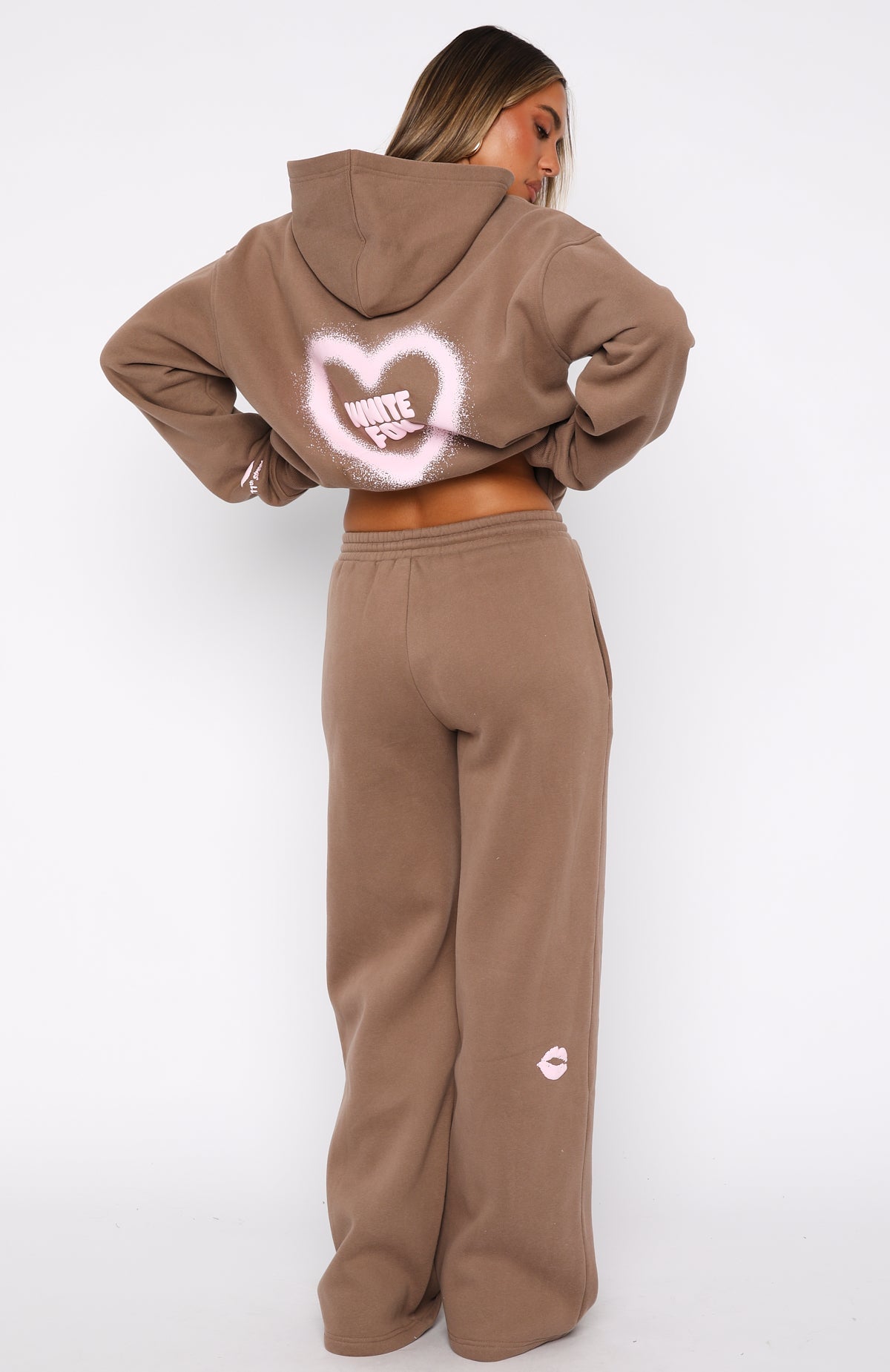 Trending 11th Street City Girl At Heart Wide Leg Sweatpants Cinnamon Bun