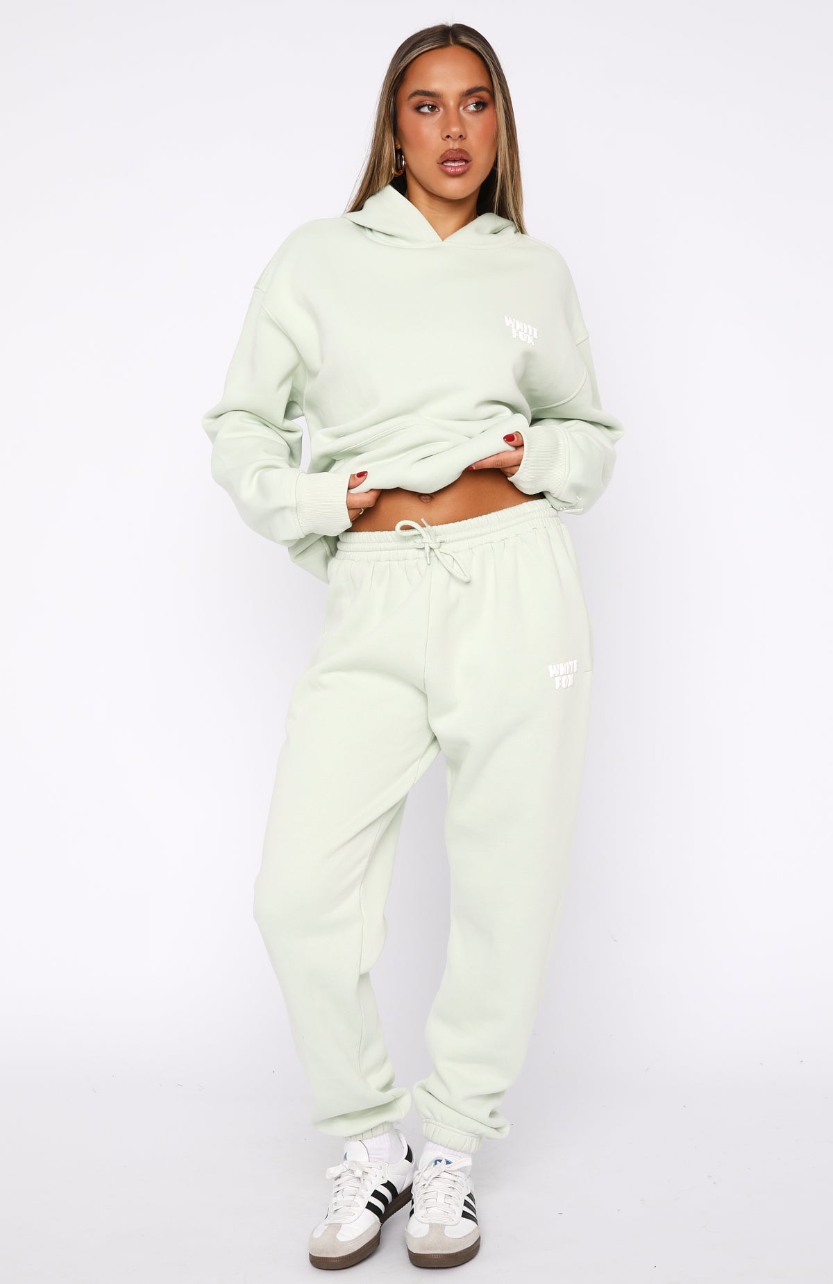 Trending 11th Street Keeping It Real Sweatpants Iced Matcha
