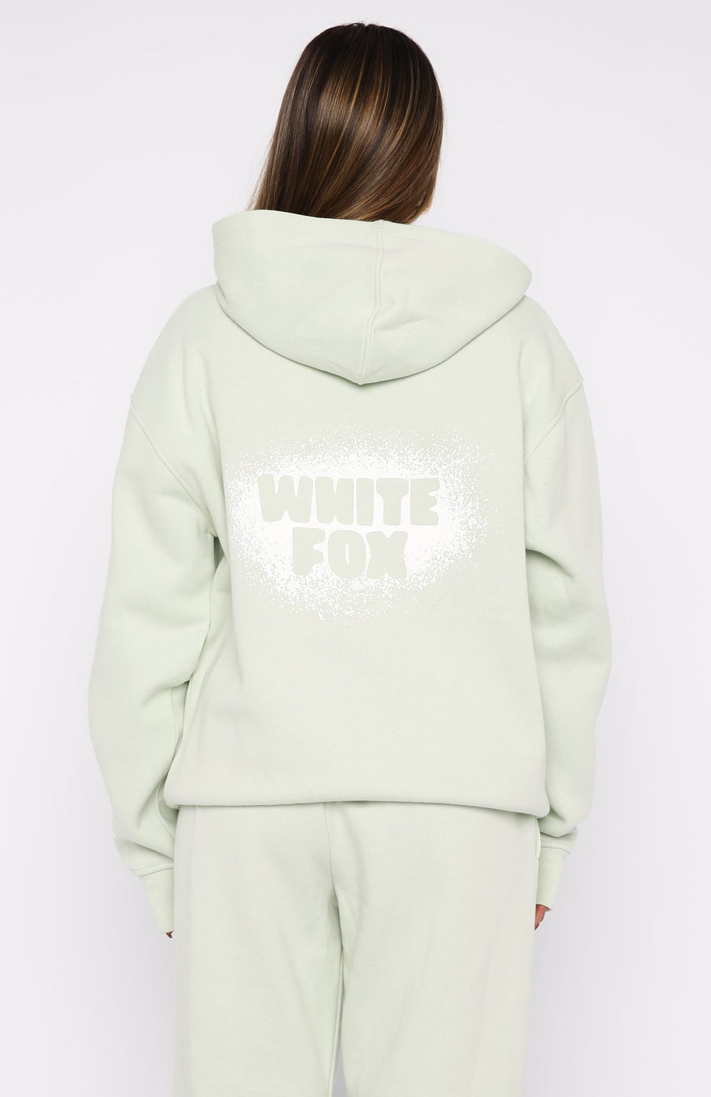 Trending 11th Street Keeping It Real Oversized Hoodie Iced Matcha