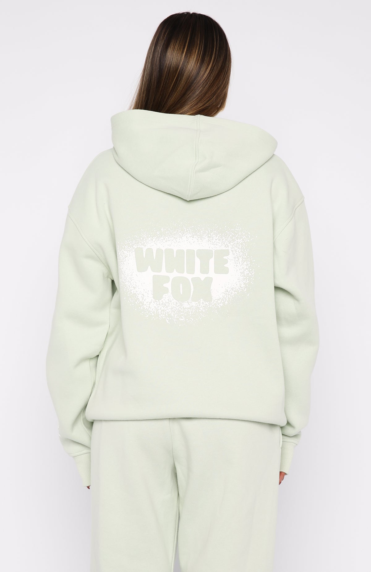 Trending 11th Street Keeping It Real Oversized Hoodie Iced Matcha