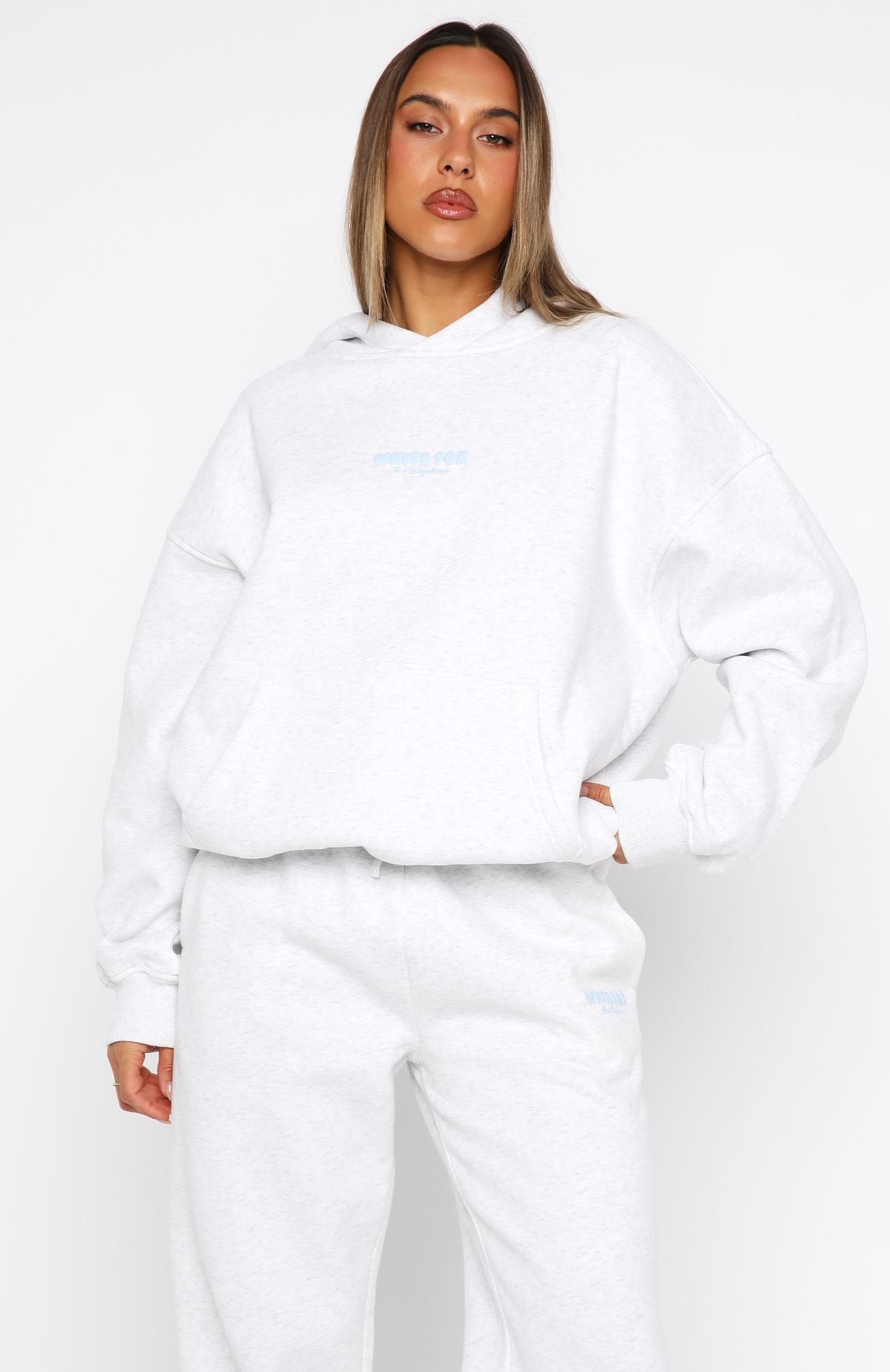 Trending Daydreamers Nadia Oversized Hoodie Grey Marle