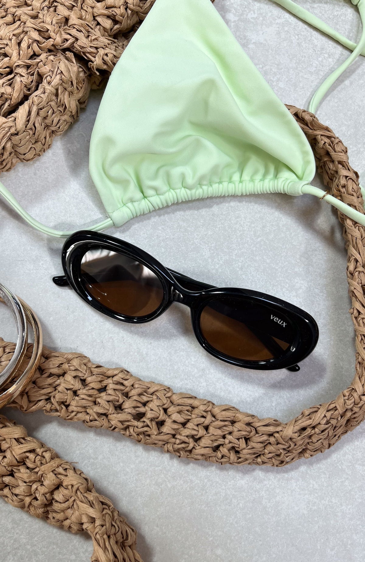 Trending Emerald Sunglasses BlackChocolate