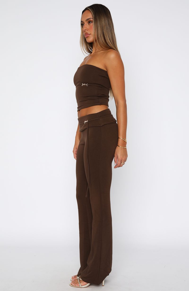 Trending Step On Up Pant Chocolate