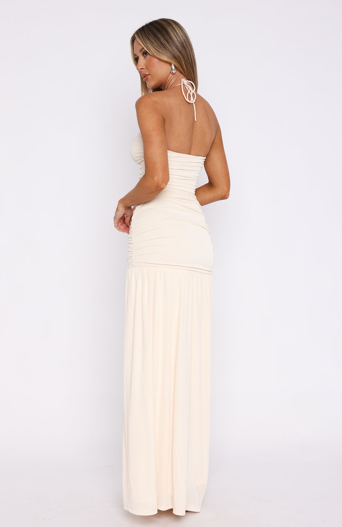 Trending Sweet Skies Maxi Dress Cream