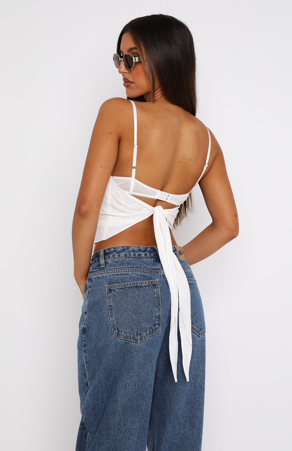 Trending Tell Me All About It Top White