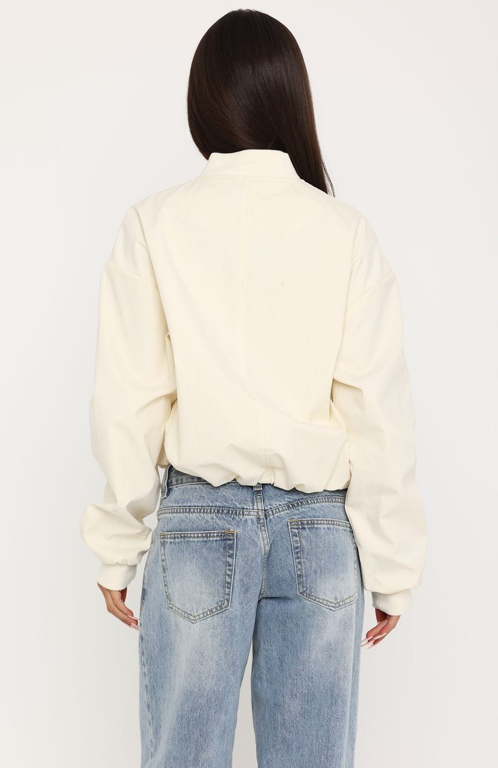 Trending Thora Bomber Jacket Cream